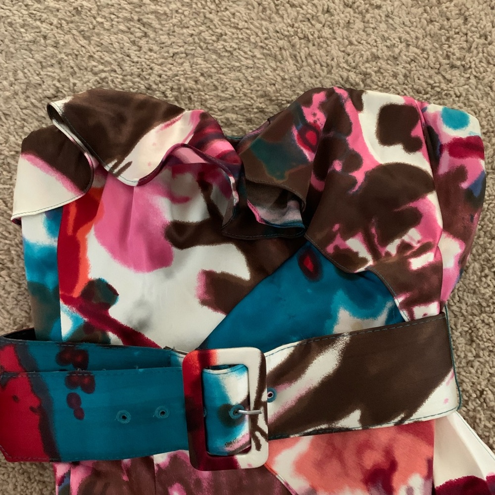 Express Strapless Dress Sz 2 - Picture 2 of 4